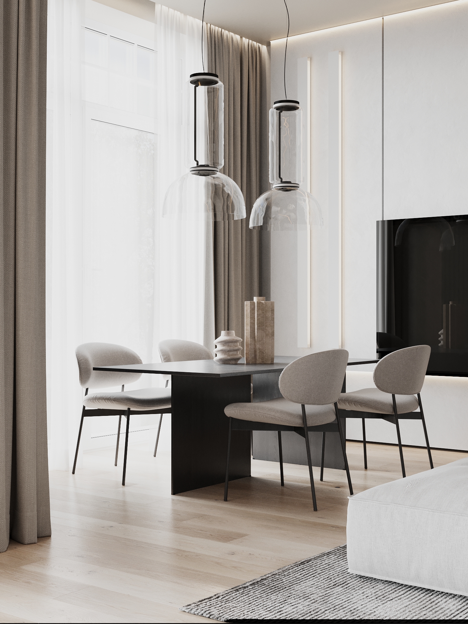 Современный дизайн таунхауса