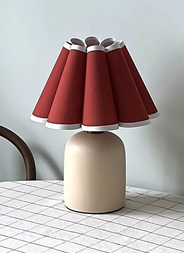 Настольная лампа Ophelia средняя – красная