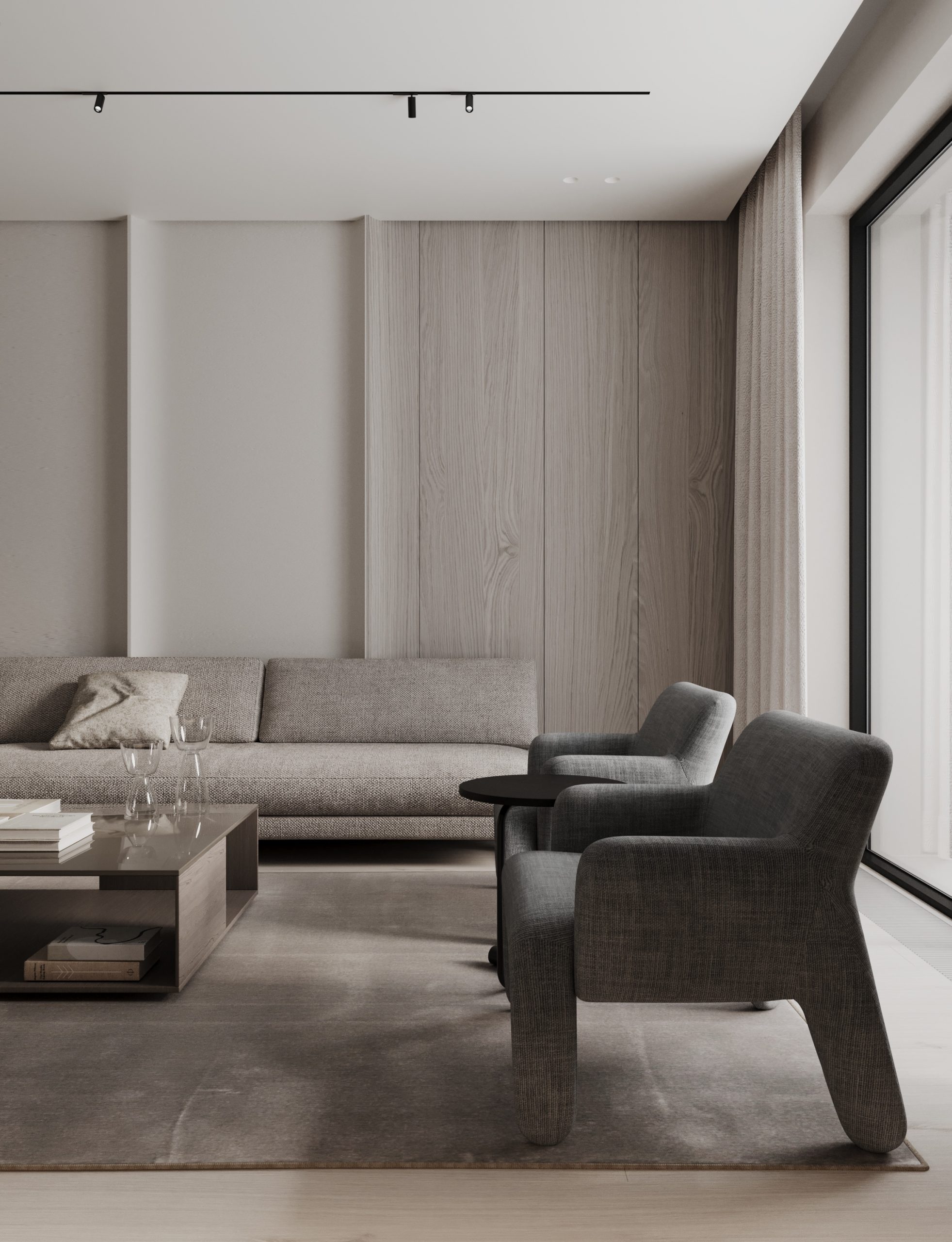 Минимализм частного дома в Геленджике