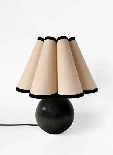 Настольная лампа Ophelia маленькая – чёрная