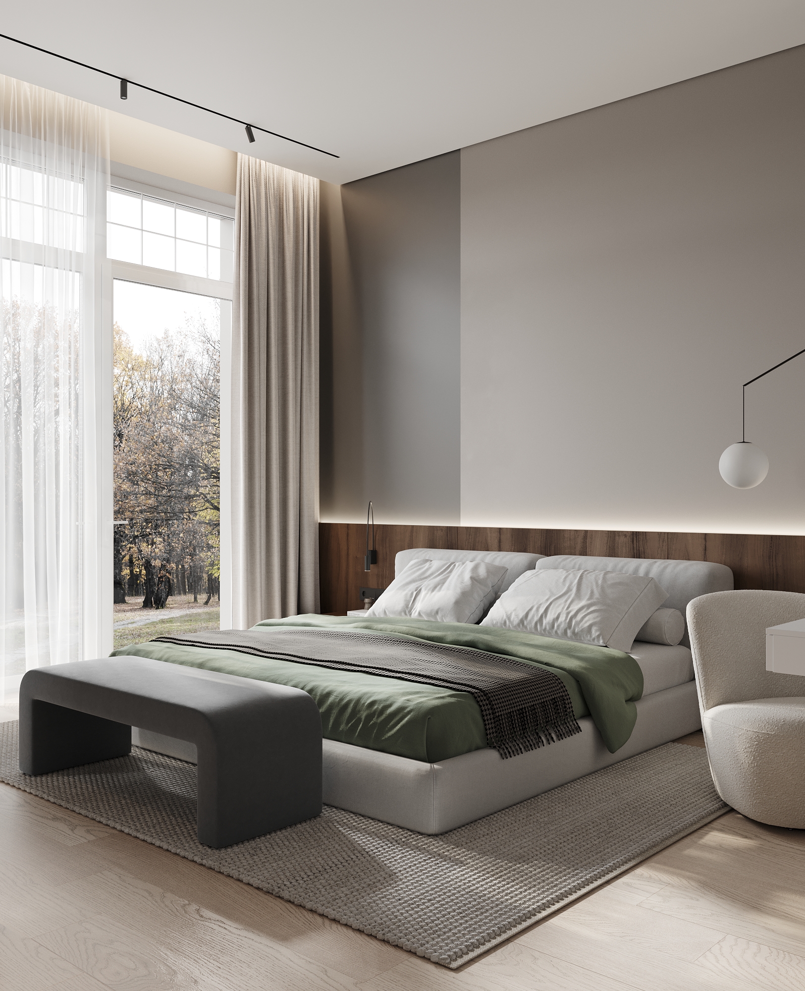 Современный дизайн таунхауса