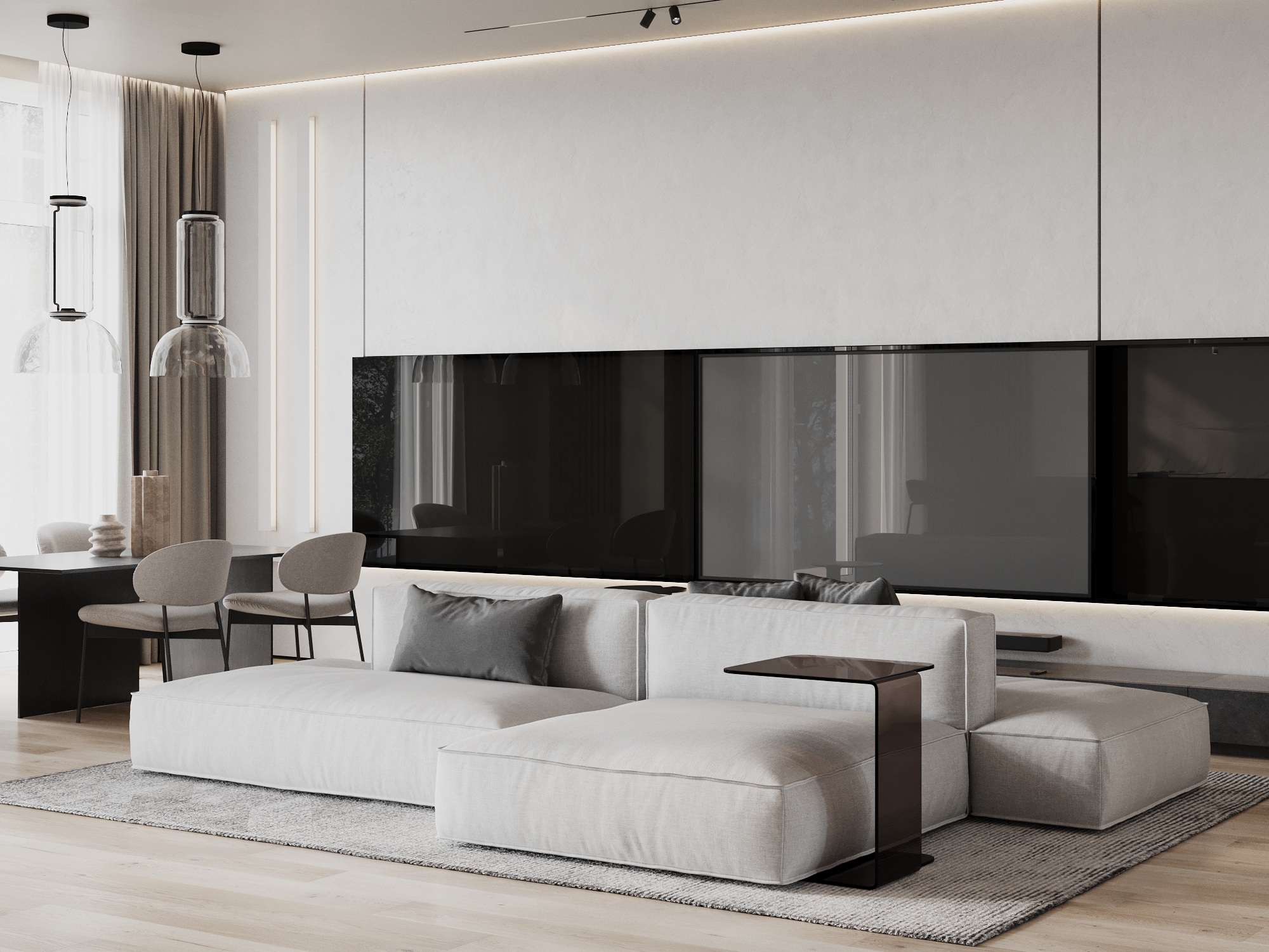 Современный дизайн таунхауса