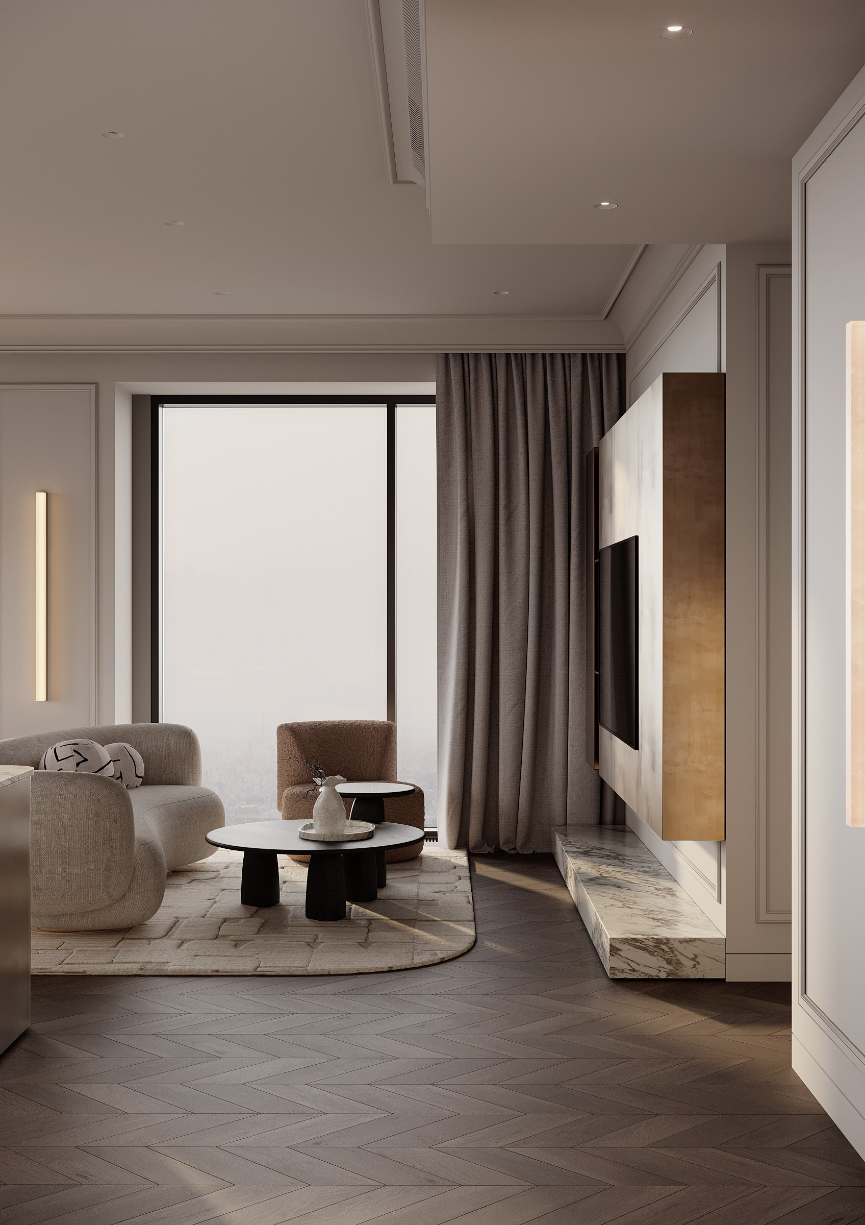 Мягкий ритм пространства