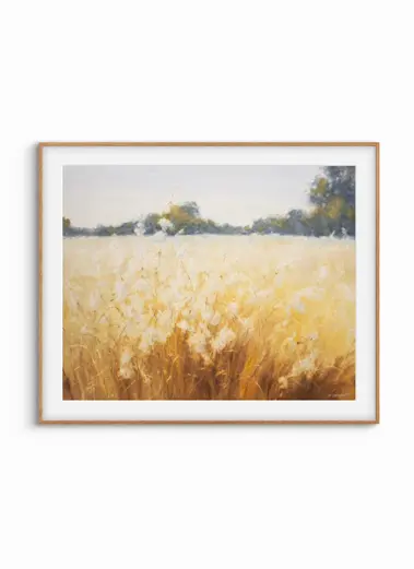 Арт-принт "Солнечные травы"