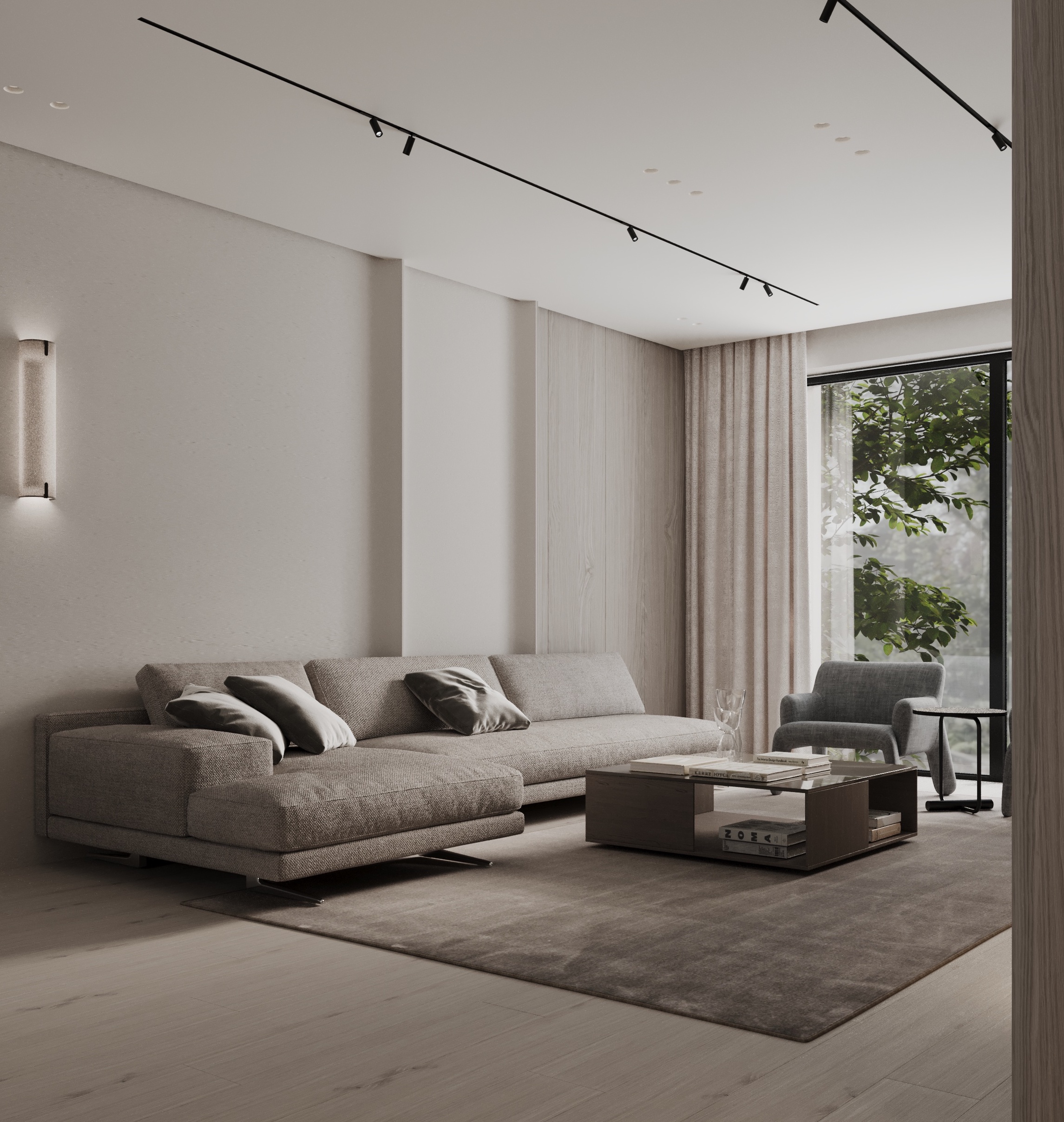 Минимализм частного дома в Геленджике