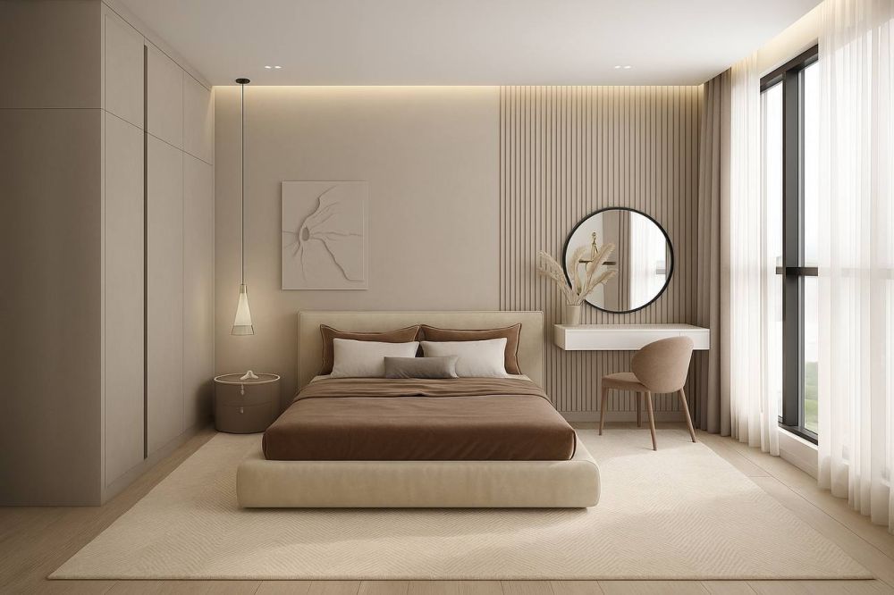 Выбираем ковёр для спальни