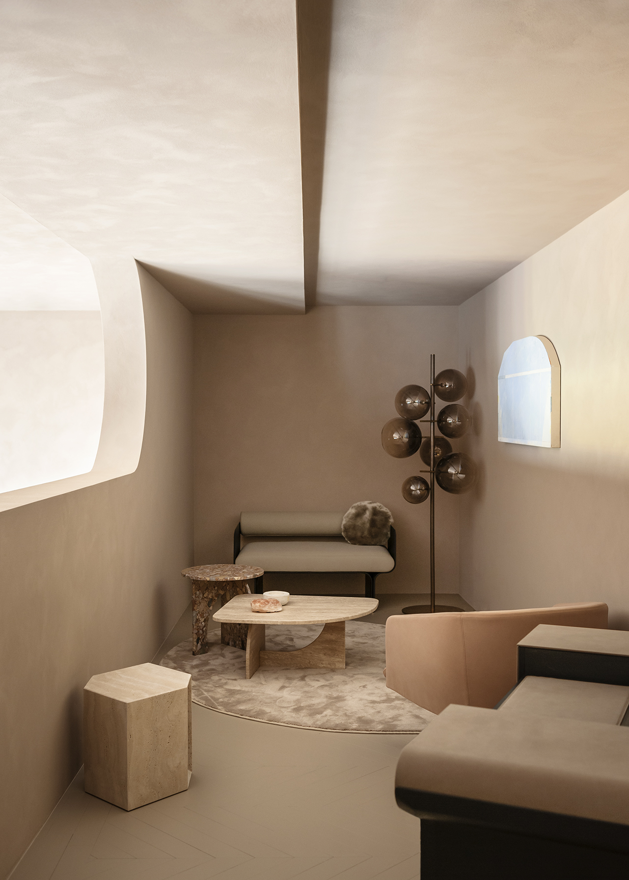 Пространство шоурума Gallotti&Radice