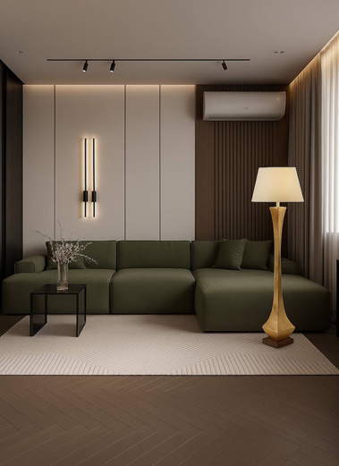 Торшер Deco золотой